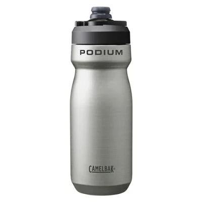 Image of CAMELBAK Podium Vacuum Insulated Stainless Steel 650ml Sports Cycling Water Bottle Leakproof Design
