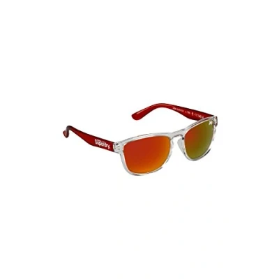 Image of Superdry SDS Rockstar Transparent Red / 0 Dioptres
