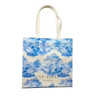 Image of Ted Baker Womens Large Roxicon Romantic Printed Icon Bag in White