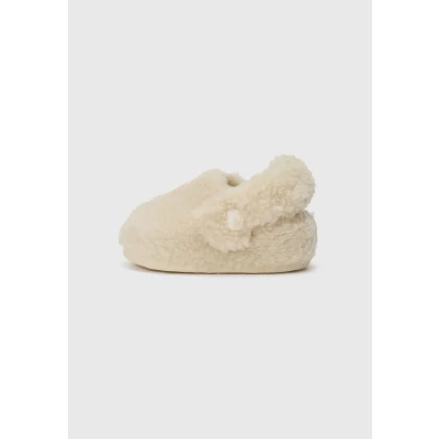 Image of Crocs Cozzzy Unisex Clogs for kids, Size: 6K, Stucco shoes