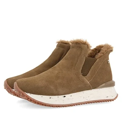 Image of GIOSEPPO Women&#039;s JONDAL Sneaker, Tobacco, 7 UK