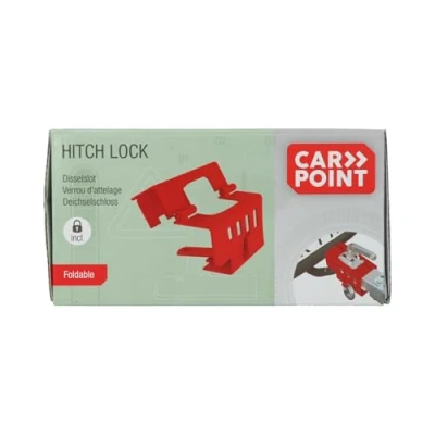 Image of Carpoint 0410251 Hitch Lock Foldable with Padlock