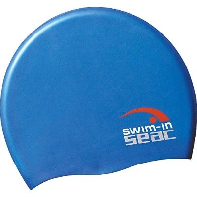 Image of SEAC Silicone, Silicone cap for swimming in the pool, ideal men and women