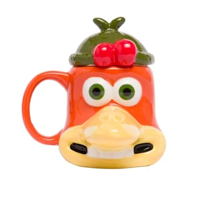 Image of Chicken Run Ginger Mug with Lid
