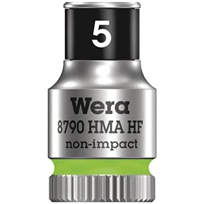 Image of 8790 HMA HF Zyklop Socket with 1/4&quot; Drive Holding Function, 5,0 mm