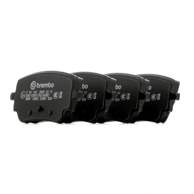 Image of 0004201706, 0004205803, 0004205903, 0004207600, A0004201706 Brake pad set BREMBO P 50 148 MERCEDES BENZ: A Class Saloon, CLA Coupe, GLB