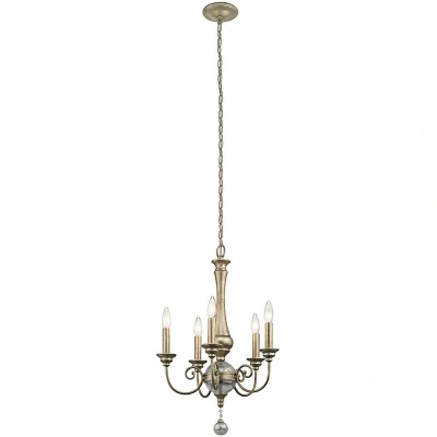 Image of Rosalie 5 Light Chandelier Gold Finish, E14