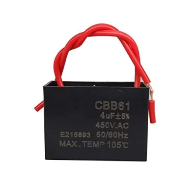 Image of CBB61 1/1.2/1.5/2/3/3.5/4/5/8/10/10/15/16/20UF Start Fan Capacitor Motor Run
