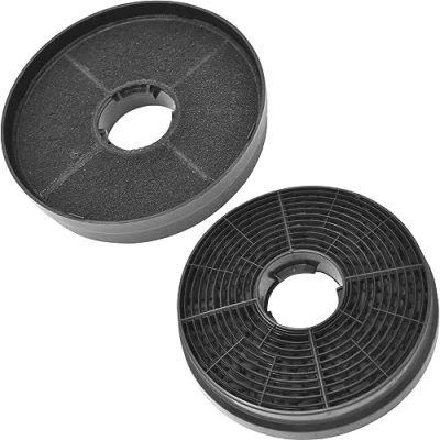 Image of SPARES2GO Carbon Filter compatible with Candy Cooker Hood Extractor Vent Fan (Pack of 2)