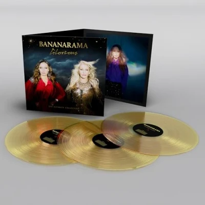 Image of Bananarama Glorious [The Ultimate Collection] Gold vinyl Sealed 2024 UK 3 LP set LMS1725065