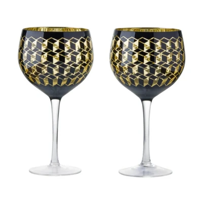 Image of Artland Set of 2 Cubic Gin Glasses