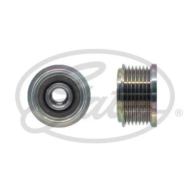 Image of 274150L020, 274150L040 Freewheel Clutch GATES OAP7247 39,1mm FORD: Transit Mk6 Van, Ranger Mk3, TOYOTA: Hilux VIII Pickup
