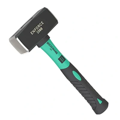 Image of Club Hammer 1500 Grams with 2K fibreglass Handle from WIESEMANN 1893 Enforce Series Forged and Induction Hardened Head 80553