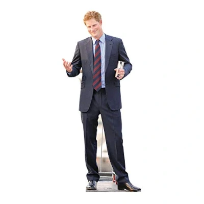 Image of Star Cutouts Cut Out of Prince Harry