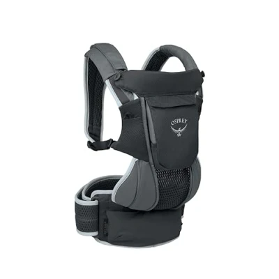 Image of Osprey Poco Child Carriers Deluxe cokpit Buil in Sunshade Breathable Suspension Adjustable Fit Mashine Washable Drool pad Bluesign Approved Materials