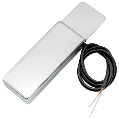 Image of Artec MHFA95 Alnico 5 Side Mounting Style Mini Humbucker Neck Pickup 7.2K for Johnny Smith Jazz Guitar, Chrome