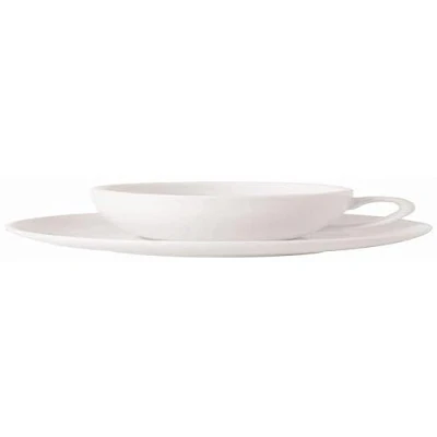 Image of &quot;Classic White Breakfast Saucer Dimensions: 160mm (6.25&quot;&quot;). Box quantity: 12.&quot;
