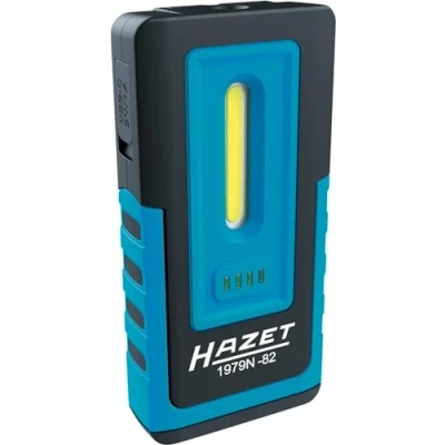 Image of Hazet LED Pocket Light (Lumen: 30 300, Leuchtdauer: 2 10 Stunden, starker Magnet an der Unterseite, Länge: 133 mm) 1979N 82 Duration Hours, Strong Bottom, Length, Black Blue