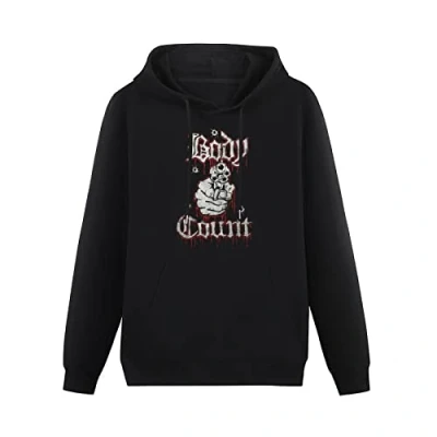 Image of XIAOYE Body Count Black Hoodie Unisex Men&#039;s Graphic Sweatshirt XL