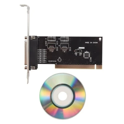 Image of Sreuyong Pci Expansion Card Adapter 25Pin Parallel To Db25 Printer Port Controller