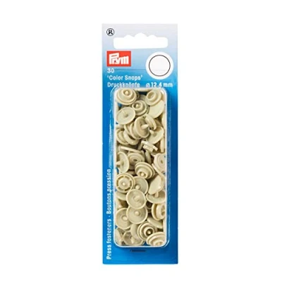 Image of Prym Non sew ColorSnaps 12.4 mm beige