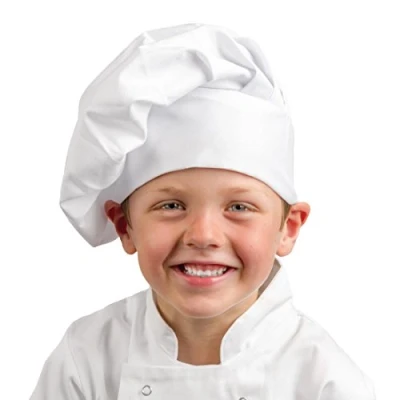 Image of Whites Chefs Clothing A677 Kids Chef Hat, White