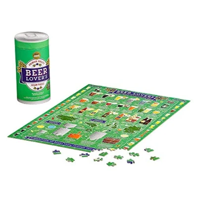 Image of Ridley&#039;s Games JIG044 Beer Lover&#039;s 500 Piece Jigsaw Puzzle, Green