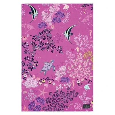 Image of Sara Miller Underwater Tea Towel Fish