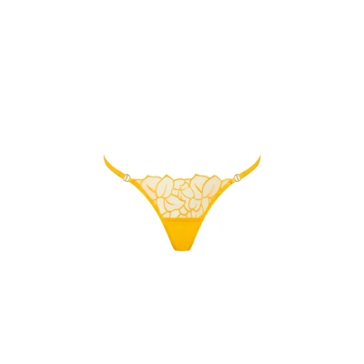 Image of Bluebella Laurel Thong Thong, Women&#039;s, Size: 10, Gold fusion