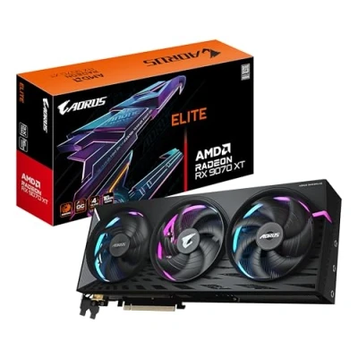 Image of GIGABYTE Radeon RX 9070 XT ELITE 16 GB Graphics Card