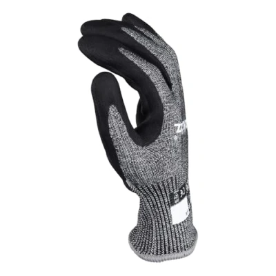 Image of Makita P 84713 Advanced Fitknit Cut Level 7 Nitrile Coated Dipped Gloves, Size Medium