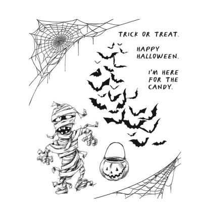 Image of Tim Holtz Cling Stamps 7&quot;X8.5&quot; Unraveled