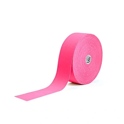Image of Meglio Kinesiology Tape Latex Free Uncut 31.5m Roll Sports Strapping for Injuries, Support Muscle Tape, K Physio Trans Athletic Breathable &amp; Waterproof (Pink)