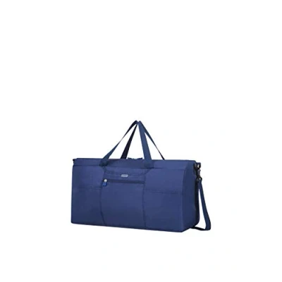 Image of Samsonite Global Travel Accessories Foldable Duffle S, 55 cm, Blue (Midnight Blue)