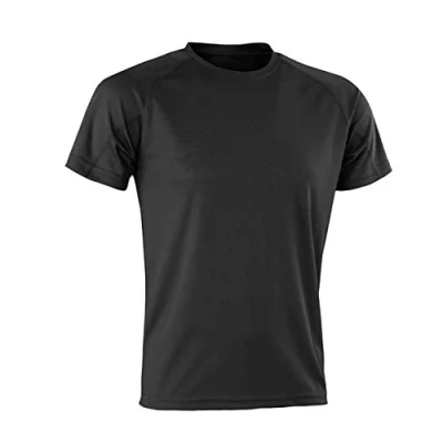 Image of Spiro Men Performance Aircool T Shirt Black, X Small