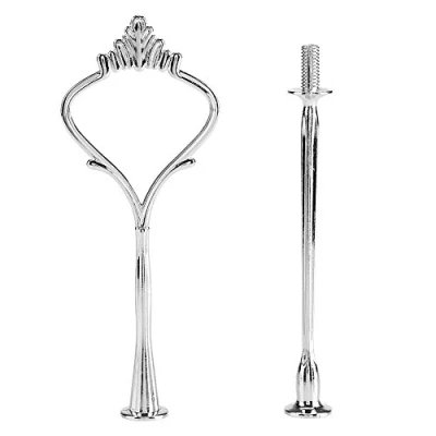 Image of Cake Stand Handle, Multi tiers Cupcake Tray Handle Fruit Plate Hardware Centre Fittings for Birthday Party Anniversary or Daily Use (Plate Is Not Included