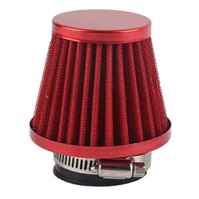 Image of For Motorbike Air Filter Auto Cold Intake 38Mm High Flow Induction Kit Off Road Motorcycle Atv Quad Dirt Pit Bike Red