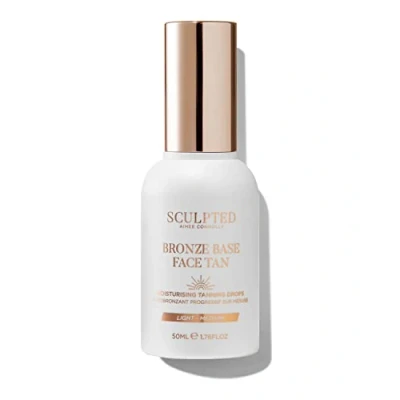 Image of Bronze Base Self Tan Drops from Sculpted by Aimee Fast Drying, Fragrance Free Face in 50ml Pump Bottle with Vitamin E (Light/Medium)