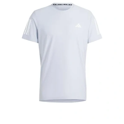 Image of adidas Men&#039;s Own The Run Tee, Halo Silver, S