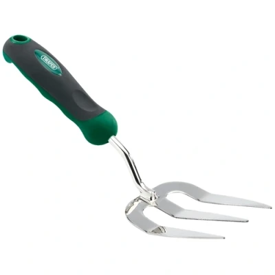 Image of Draper Hand Fork with Stainless Steel Prongs and Soft Grip Handle
