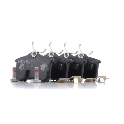 Image of MBP0057PD Brake pad set MEYLE 025 209 6117/PD VOLKSWAGEN: GOLF 4, 5, 6, AUDI: A3 Sportback, Hatchback, A4 B7 Avant