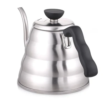 Image of Hario CD Kettle 1l VKB 100HSV Buono with a Capacity of 1 l, Stainless Steel