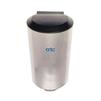 Image of ATC CUB High Speed Hand Dryers Wall Mounted Warm Air Automatic 3 Colours (Brushed Steel)