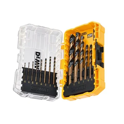 Image of DEWALT 14PC BLACK AND GOLD HSS DRILL SET