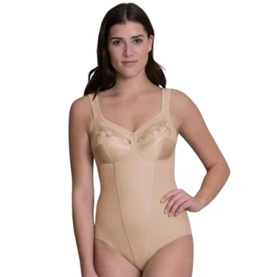 Image of Anita Women&#039;s 3448 Support Corselet Shaping Bodysuit, Beige (Skin), 46B UK (105B EU)