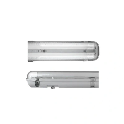 Image of Twin 5FT Non Corrosive Batten Standard for LED T8 Kosnic Indus