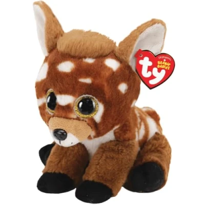 Image of TY 70008 Beanie Babies Buckley Deer, Multicoloured