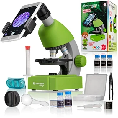 Image of Bresser Junior Microscope 40 640x Green