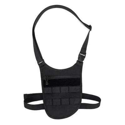 Image of FOLODA Underarm Bag Man Women Anti Theft Crossbody Carry Tactically Chest Moll With Elastic Waistband