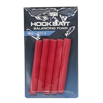 Image of Nash Hookbait Balancing Foam Red 5mm (5 pieces) Artificial bait